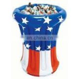 Inflatable Star and Stripes Drink Cooler