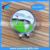 golf promotional cheap blank golf hat clips magnetic with ball markers