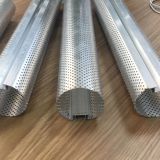 Aluminium Round Pipes For Airport Station / Subway Station  Diameter 50 Mmx0.7 Mm Tube