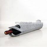 Eco-friendly Packaging Bag Cheap Felt Wine Bag With Handle Protective thumbnail-3