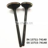 Real Street Performance Engine Valves for Toyotaa Altezza SXE10 3sge Mr2 Celica 2.0L 3SGTE in 13711-74140 thumbnail-2