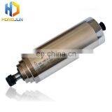 GDZ-100-4.5 Water Cooled 4.5KW Spindle Motor 380V 100MM Diameter ER20 for Cnc Router