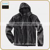 OUTDOOR BREATHABLE WATER REPELLENT LIGHT HOODED JACKET