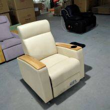 CHINA Public Leather Home Theater Sofa thumbnail-3