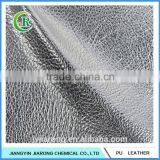 Embossed Pattern Metallic PU Leather Material for Sell thumbnail-3