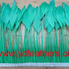Stripped Goose Plume Feather Trimming From China
