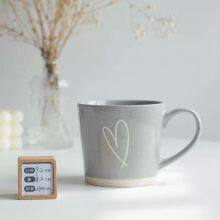 The Ins Nordic Contracted Ceramic Muc Cup Coffee Cup Couples Cup Office Home Men and Women Drinking Cup Teacup thumbnail-1