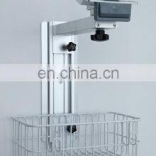 Good Quality Aluminum Alloy Medical Instrument Patient Monitor Trolley Wall Stand for Hospital thumbnail-3