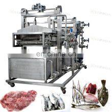 Industrial Vegetable Blanching Machine Automatic Vegetable Salad/Meat/Carrot/Green Bean Blanching Machine For Pre-cooking
