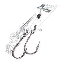 Tuna Hook With Steel Wire Rope Boat Hook 2 Pieces in a Box Carbon Steel Material thumbnail-2