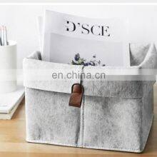 Competitive Price Custom Home Box Felt Folding Outdoor Big Cube Collapsible Storage Bin thumbnail-5
