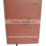 High Quality Fashion PU Notebook Printing