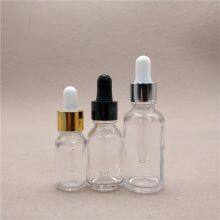 Factory Wholesale glass essential oil dropper E-liquid bottle cosmtice e-juice vape oil dropper bottle