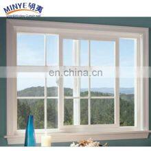 Decorative Design Plastic Steel UPVC Sliding Window Pvc Plastic Windows