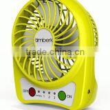 Multi-functional Rechargeable Mini USB Fan Lithium Battery Fan thumbnail-3