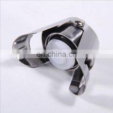 New Arrival 2022 Metal Engraving Unique Stainless Steel Personalized Bottle Wine Stopper Custom Logo thumbnail-5