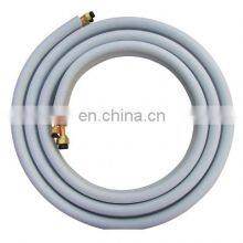 Zentralklimaanlage isolierte Kupferrohre PVC-beschichtete Kupferrohre Rohre mit Mutter Hohe Qualität thumbnail-1