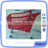 Euro Plastic Trolley Shopping Cart With Baby Seat