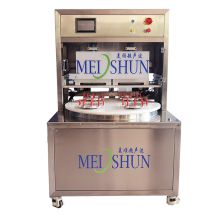 Ultrasonic Frozen Cake Cutting machine With Paper Inserts Meishun cutting