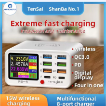 Wireless Charger 8 Ports Fast Charging Station thumbnail-1