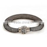 2016 New Stardust Charm Bracelets Bangles Of Women Brand Designer Shinning Crystal Magnetic Single Wrap Bracelet