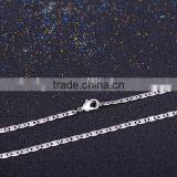 2015 Simple Design Fashion Jewelry Rhodium Plated Cheap Chain Necklace thumbnail-4