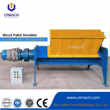 Wood Pallet Shredder for Recycling and Biomass Production