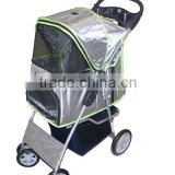 bright grey 4 wheels pet stroller/pet trolley