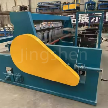 Semi Automatic Crimped Wire Mesh Metal Sieve Net Vibrating Screen Weaving Machine zu Fabrikpreis thumbnail-3