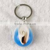 wholesale real sea shell custom promotional keychain gadgets