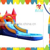 2014 china high quality cheap funny inflatable pool combo for kids
