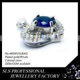925 Sterling Silver Jewelry Wholesale Latest Blue Stone Jewelry Set Type in 2015 thumbnail-4