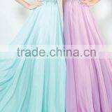 2016 Newest Design Sweetheart Elegant Sleeveless Show Bead Piece Hot Drilling Perspective Back Evening Dress thumbnail-3