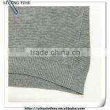 1/4 Back Zipper Knitting Wear Different Length in Front and Back Unique Pullover thumbnail-4