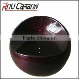 Fashion Style Chair Seat in Carbon Fiber Frame in Chromed Steel Tube thumbnail-1