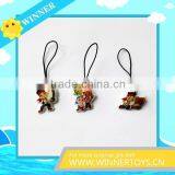 Cute PVC Puffy Keychain