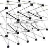 Advertising Pop up Spring Lock Exhibition Wall 6ft 8ft 10ft Maganetic Display Stand thumbnail-2