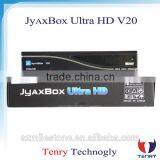 JYNX Jyaxbox Ultra HD V20 Receiver with JB200 8PSK tuner and Fan GOOD QUALITY