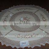 2015 Wedding Table Decoration Embroidery Handmade Crochet Table Cloth for Sale
