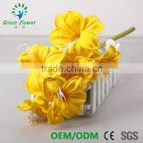 2016 Wholesale Multicolor Latex Artificial PU Flowers Amaryllis Real Touch Bouquet Wedding Bridal Decor Display Flower thumbnail-6