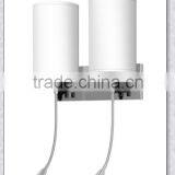 UL Listed 2 Silver Finish Lamp Fixture With Fabric Shades XC-H051 thumbnail-1