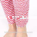 2015 Baby Girls Snowman Applique Top and Red Chevron Pants Set,christmas Outfits for Kids thumbnail-6