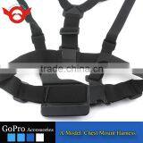 A Model: Chest Body Strap for Gopro Hero 2/3/3+/4/4 Session Action Camera Accessory