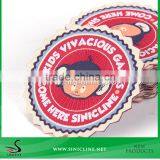 Sinicline Design Cute Round Woven Label for Kids