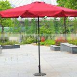 Outdoor Strong Waterproof Red Wedding Umbrella Parts Garden Umbrella