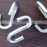 Stainless steel wire rope S type cross buckle connectors for armed rope