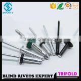 HIGH QUALITY FACTORY L/F HEAD TRI-FOLD RIVETS FOR GLASS CURTAIN WALL thumbnail-5
