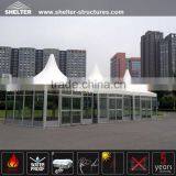 Glass Wall Pagoda Tent 8x8 thumbnail-5