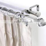 Adjustable Double Curtain Rod Set With Pina Finial thumbnail-6