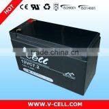 7.2Ah Rechargeable AGM / GEL Deep Cycle Lead Acid Battery